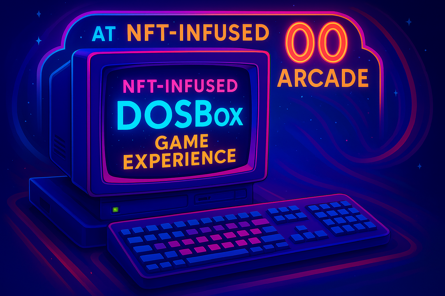 The NFT-Infused DOSBox Game Experience at the 00 Arcade